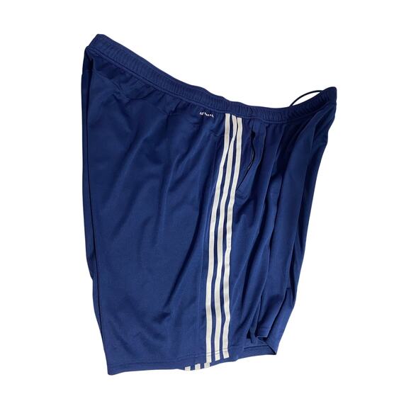Adidas Athletic Shorts – Navy/White – Size 4XL – Classic 3-Stripes Design - Picture 10 of 10